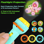 Magic Slide Projector Flashlight – 8-Theme Storytelling Torch for Kids