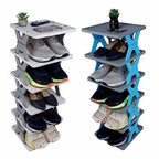 Smart 4-Layer Shoe Organizer – Foldable & Portable