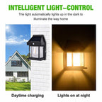Solar Outdoor Wall Light with Motion Sensor– Weather-Proof & Energy Efficient