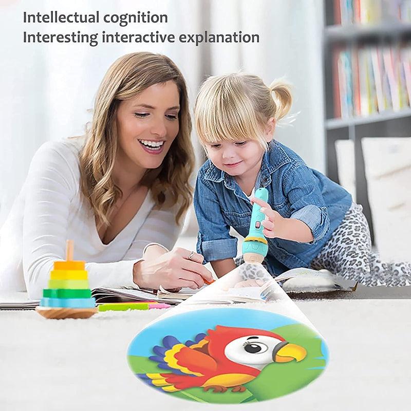 Magic Slide Projector Flashlight – 8-Theme Storytelling Torch for Kids