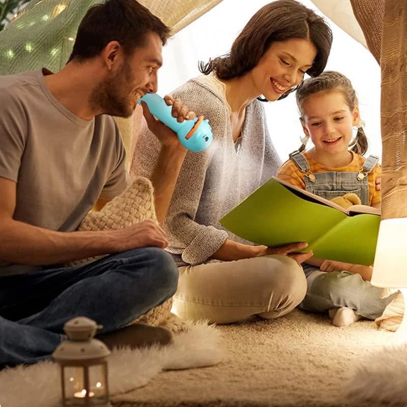Magic Slide Projector Flashlight – 8-Theme Storytelling Torch for Kids