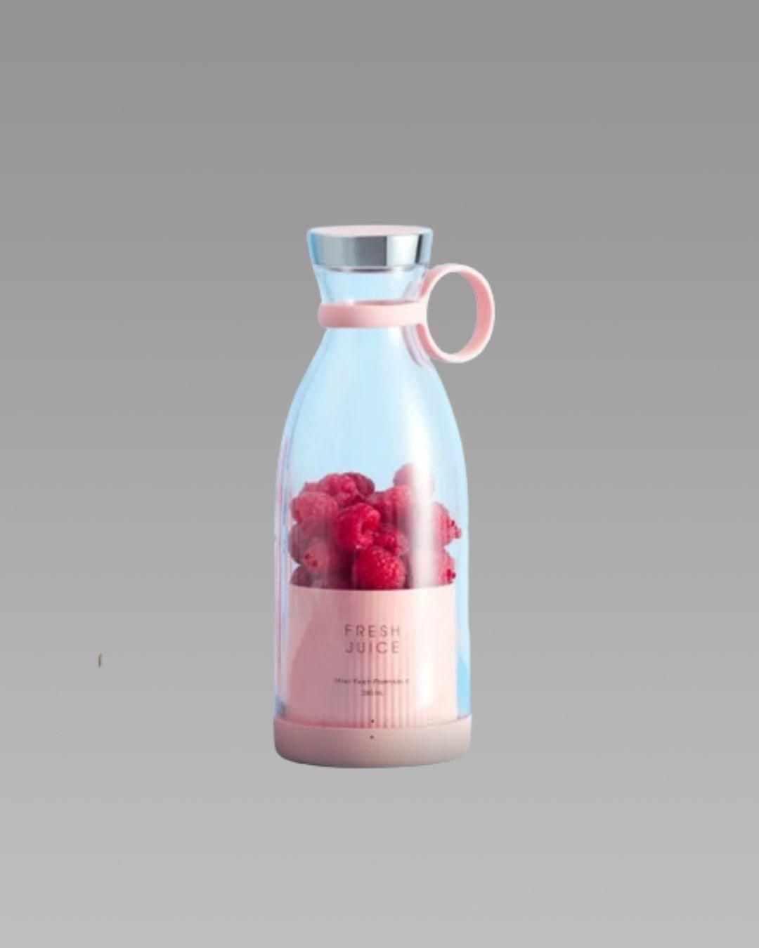 Portable Mini Juicer Bottle – USB Rechargeable for Smoothies & Shakes