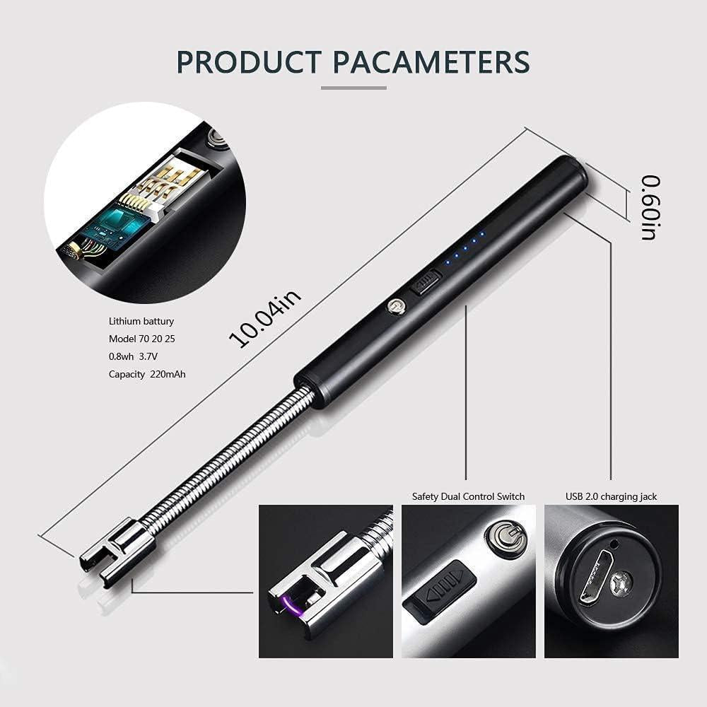 USB Plasma Arc Lighter – Flameless, Rechargeable Kitchen Torch