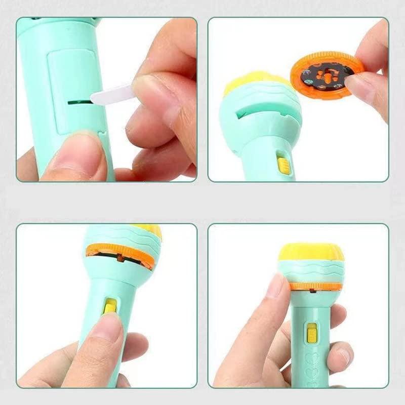 Magic Slide Projector Flashlight – 8-Theme Storytelling Torch for Kids