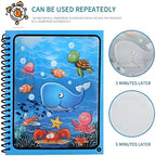 Reusable Magic Water Coloring Book – Mess-Free & Eco-Friendly Art Fun